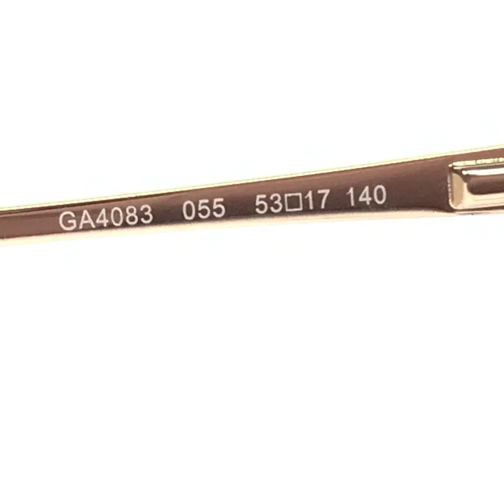 GANT Eyeglasses Frames GA4083 055 Pink Brown Tortoise Gold Square 53-17-140